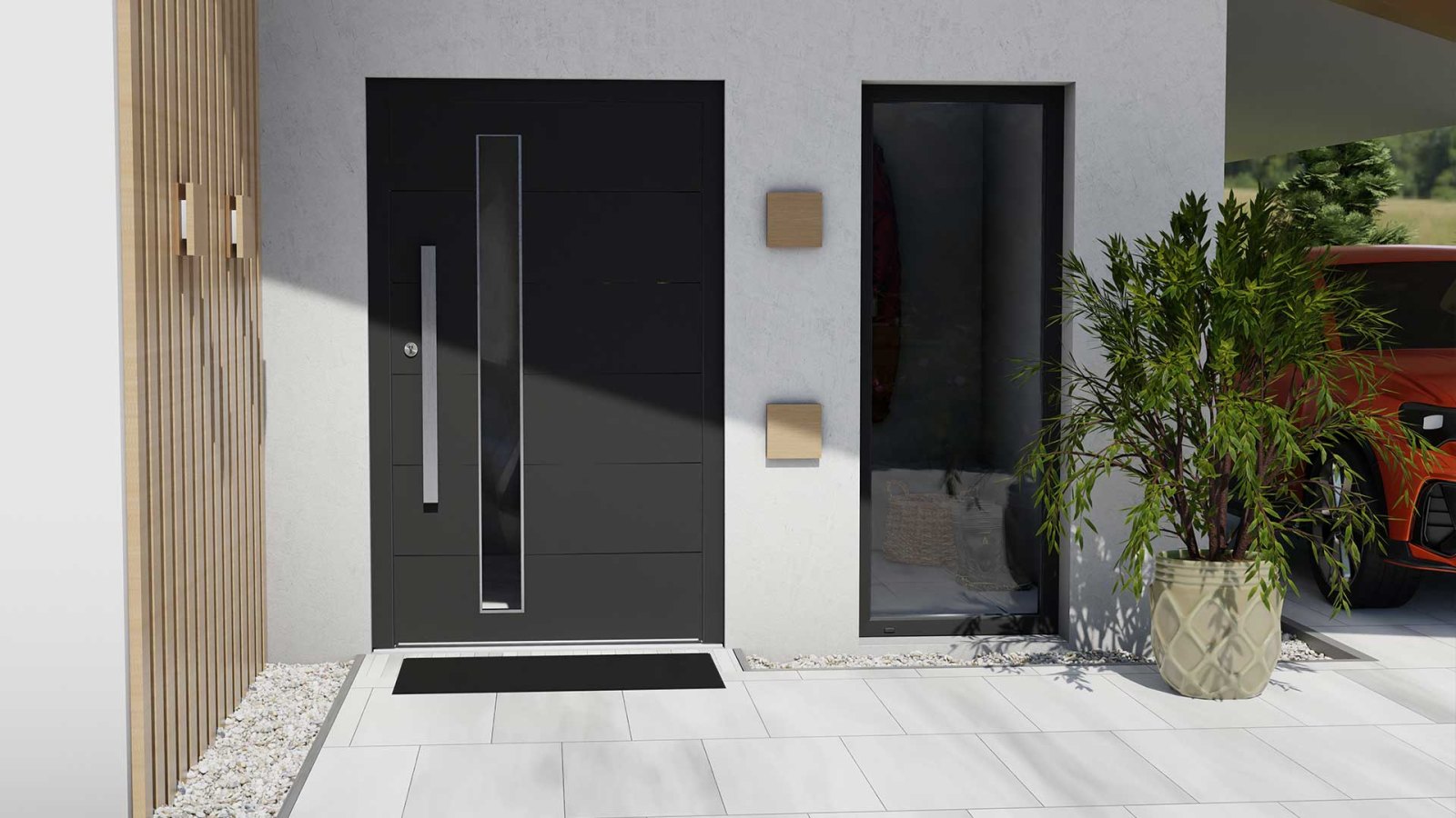 GEALAN S 9000 PVC ulazna vrata, kataloški prikaz